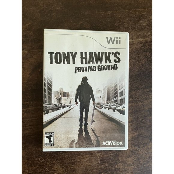 Tony Hawk's Proving Ground (Nintendo Wii, 2007) Game Manual and Case - Picture 1 of 4